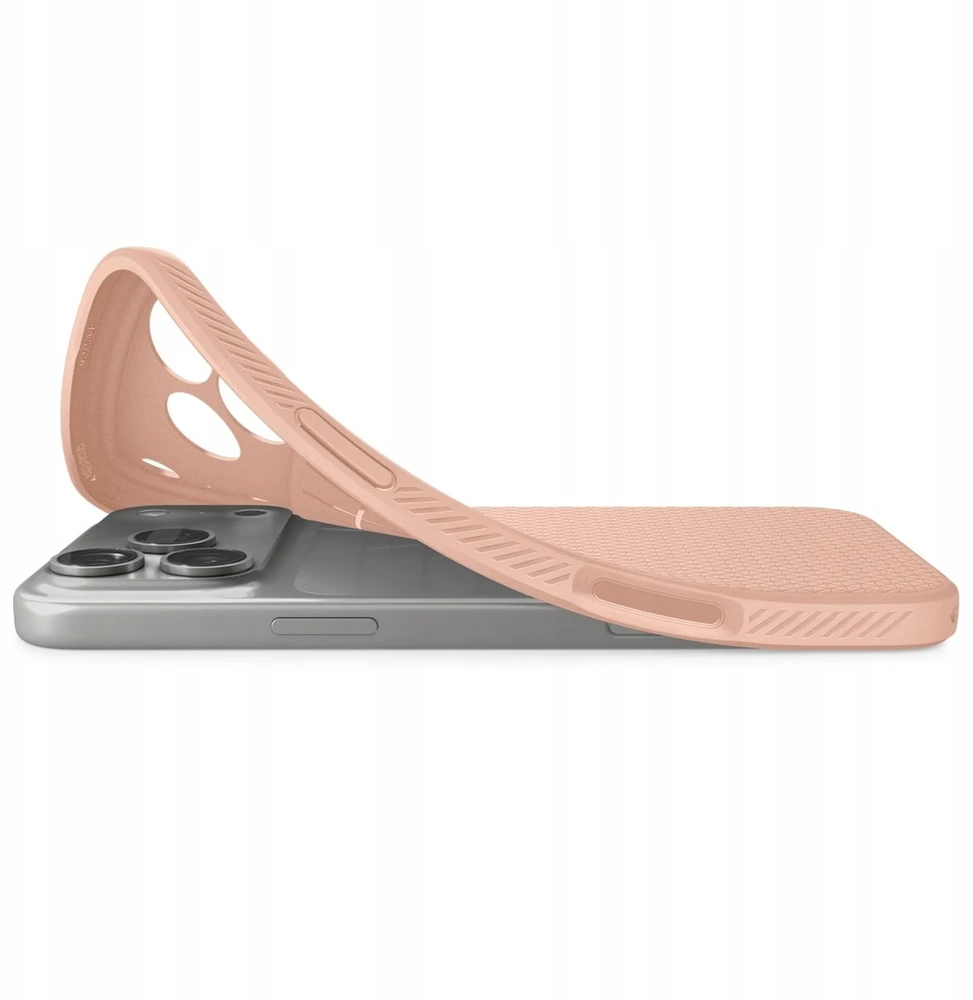 Dėklas Spigen Liquid Air Case for iPhone 18 Pro Max / 17 Pro Max - Rožinė
