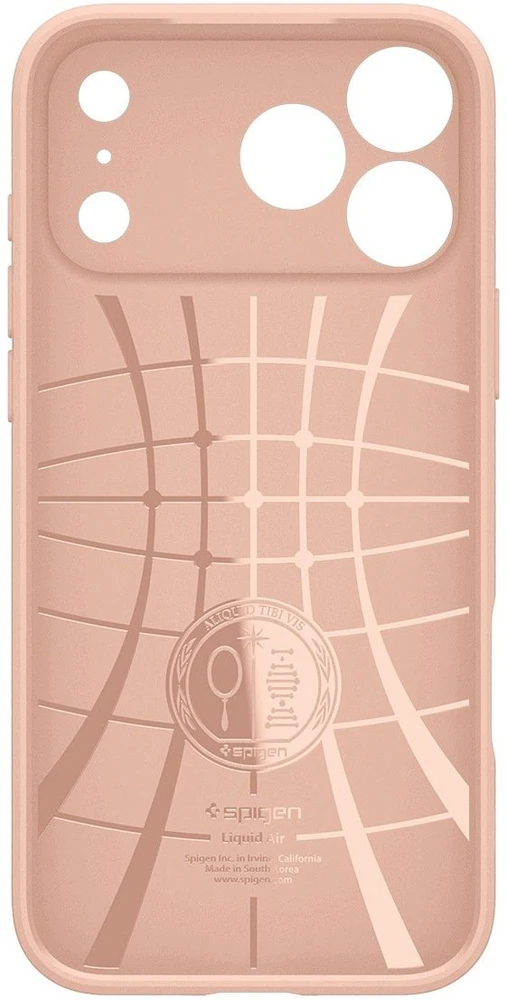 Dėklas Spigen Liquid Air Case for iPhone 18 Pro Max / 17 Pro Max - Rožinė