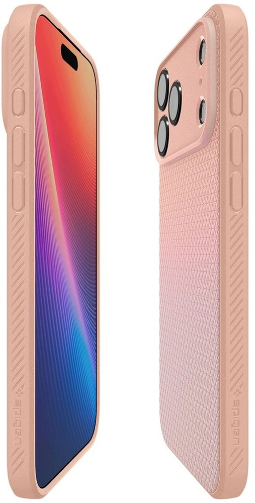 Dėklas Spigen Liquid Air Case for iPhone 18 Pro Max / 17 Pro Max - Rožinė
