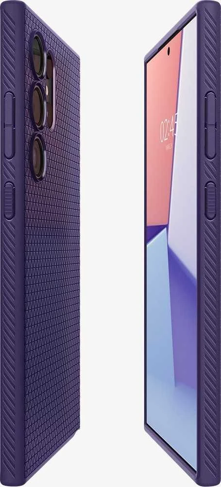 Spigen Liquid Air dėklas skirtas Samsung Galaxy S24 Ultra, spalva - Deep Purple