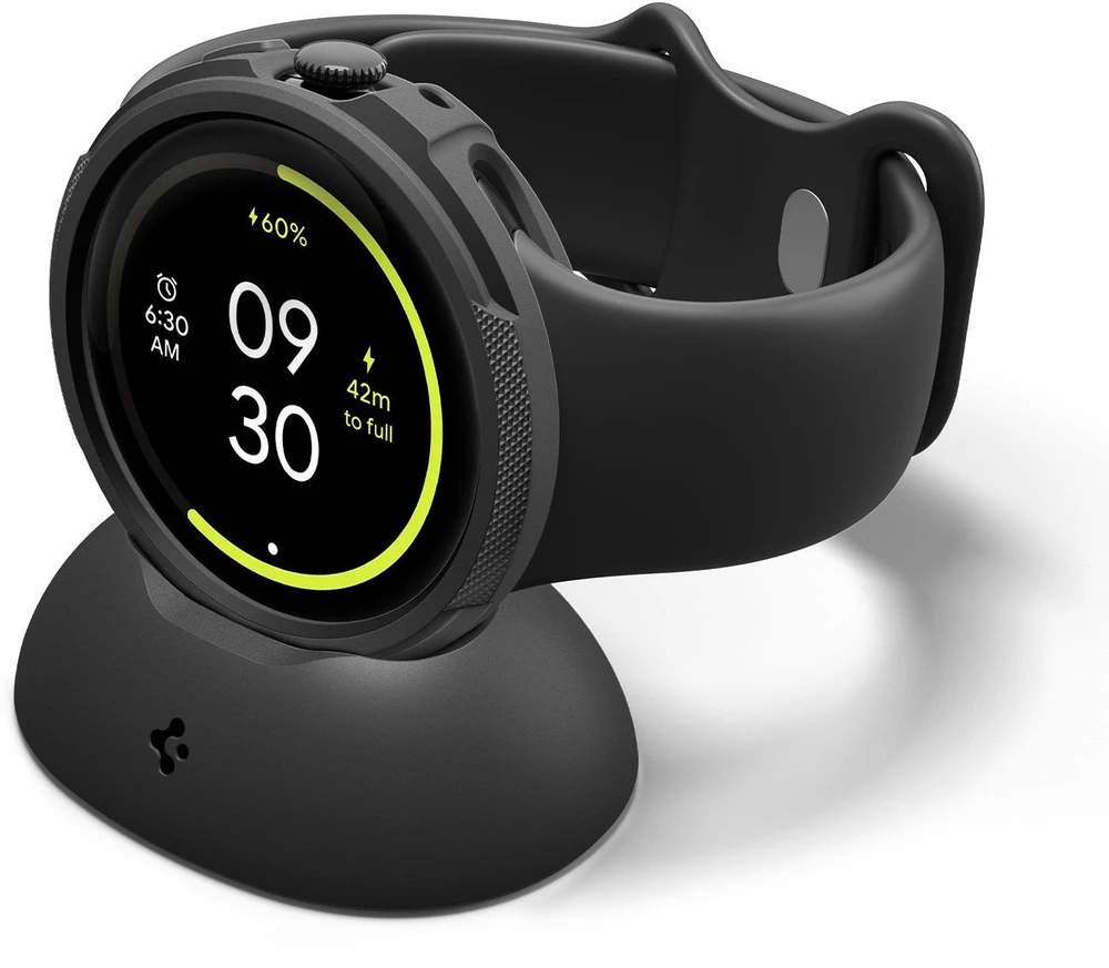 Spigen Liquid Air, matte juodas - Google Pixel Watch 4 41mm