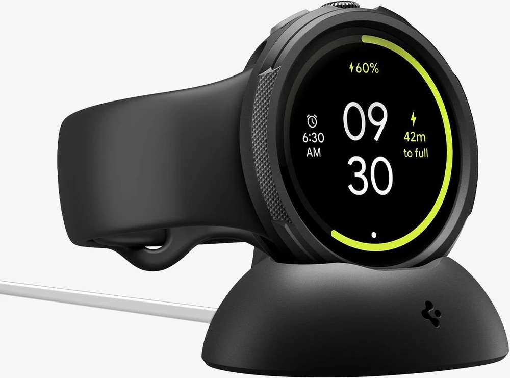Spigen Liquid Air, matte juodas - Google Pixel Watch 4 41mm