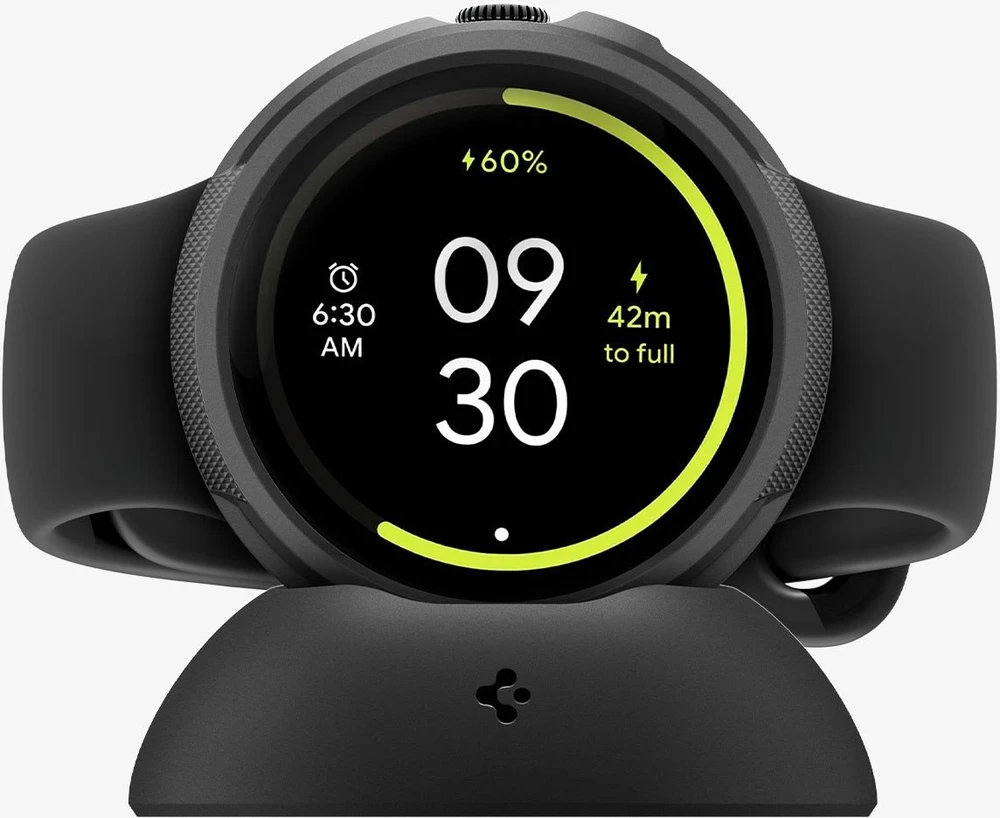 Spigen Liquid Air, matte juodas - Google Pixel Watch 4 41mm