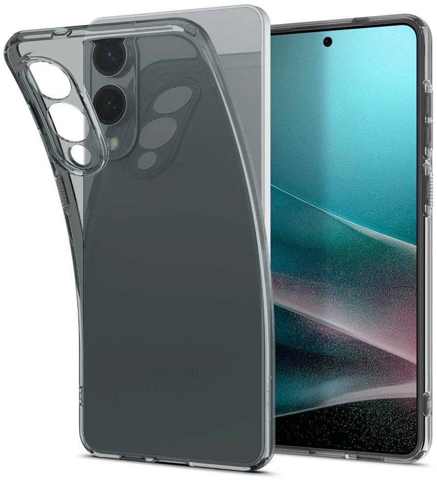 Spigen Liquid Crystal dėklas skirtas Samsung Galaxy S25 Edge – Semi-skaidrus