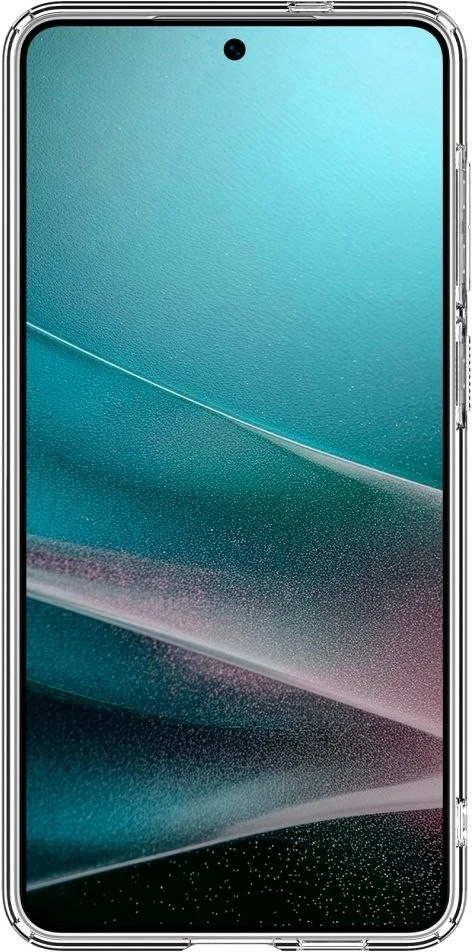 Spigen Liquid Crystal dėklas skirtas Samsung Galaxy S25 Edge – skaidrus