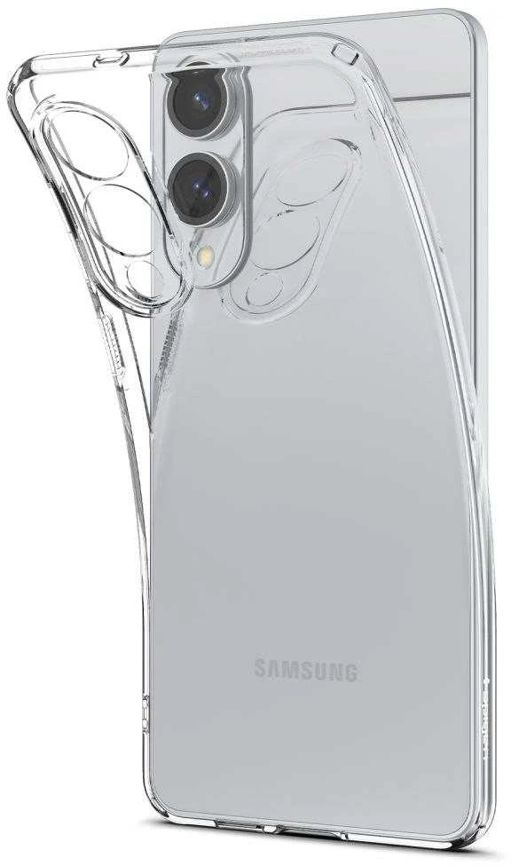 Spigen Liquid Crystal dėklas skirtas Samsung Galaxy S25 Edge – skaidrus