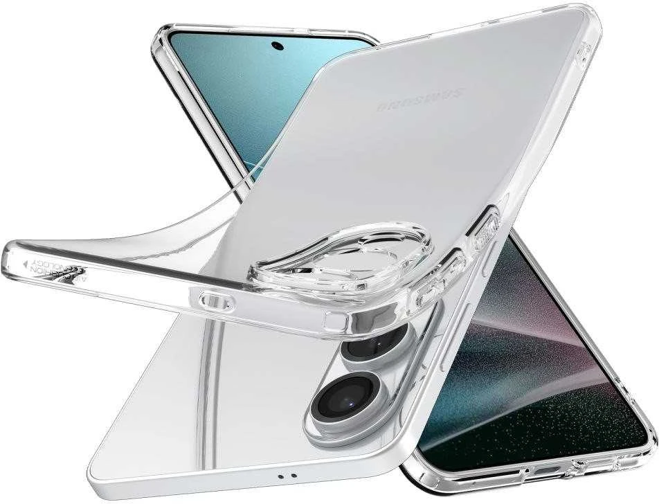 Spigen Liquid Crystal dėklas skirtas Samsung Galaxy S25 Edge – skaidrus