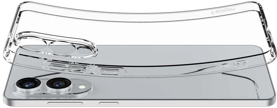Spigen Liquid Crystal dėklas skirtas Samsung Galaxy S25 Edge – skaidrus