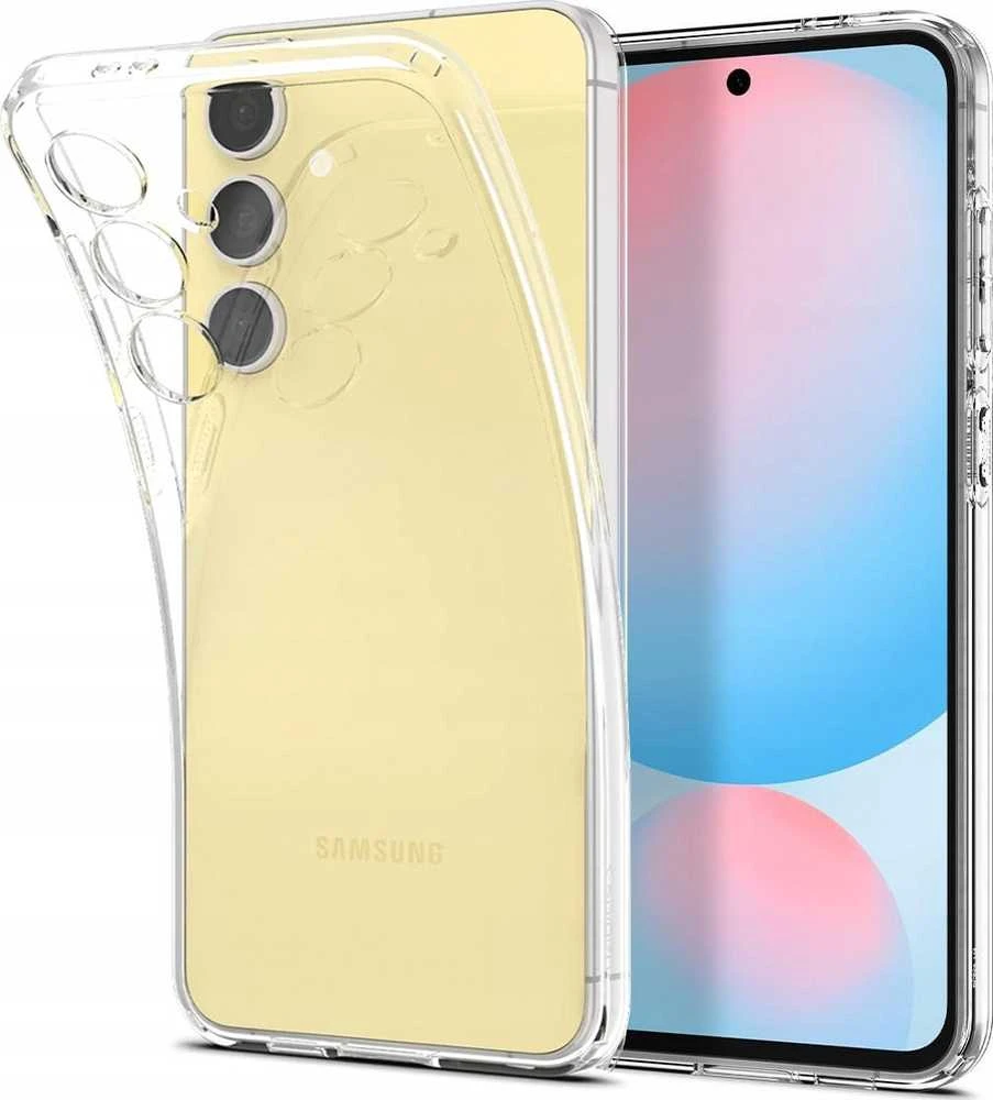 Spigen Liquid Crystal Samsung Galaxy S25 – dėklas telefonui skaidrus