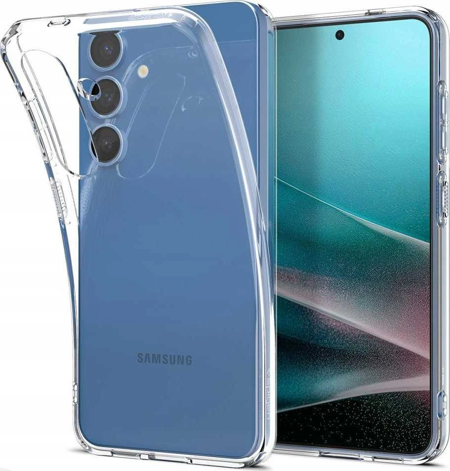 Spigen Liquid Crystal Samsung Galaxy S25 – dėklas telefonui skaidrus
