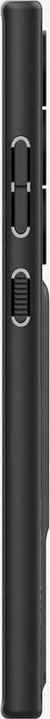Dėklas Spigen Liquid Slot, matte juodas - Samsung Galaxy S24 Ultra