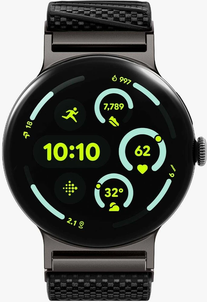 Spigen Lite Fit X Band, juodas - Google Pixel Watch 4/3/2/1 41mm