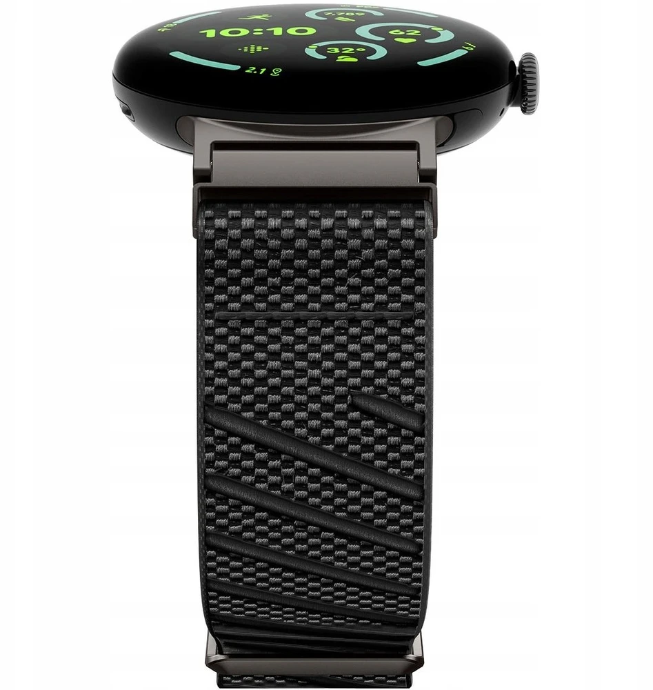 Spigen Lite Fit X V2, juodos spalvos – Google Pixel Watch 4/3/2/1 41mm