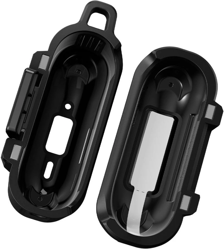 Dėklas Spigen Lock Fit, matte juodas - AirPods Pro 3