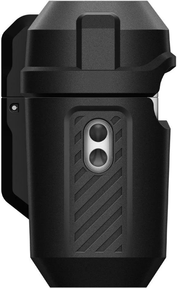 Dėklas Spigen Lock Fit, matte juodas - AirPods Pro 3