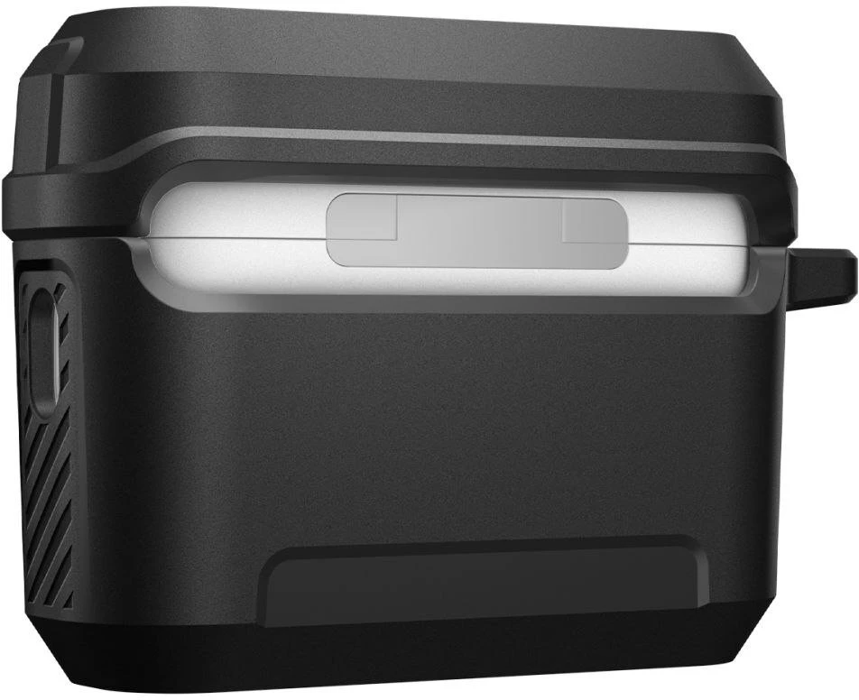 Dėklas Spigen Lock Fit, matte juodas - AirPods Pro 3