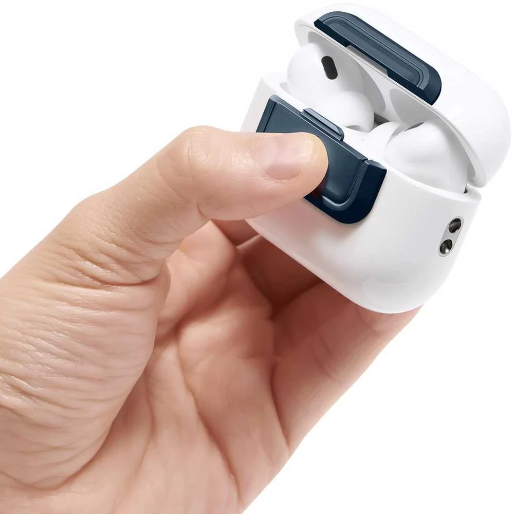 Spigen Lock Fit M, metalinis skalūnas - AirPods Pro (2-os/1-os kartos)