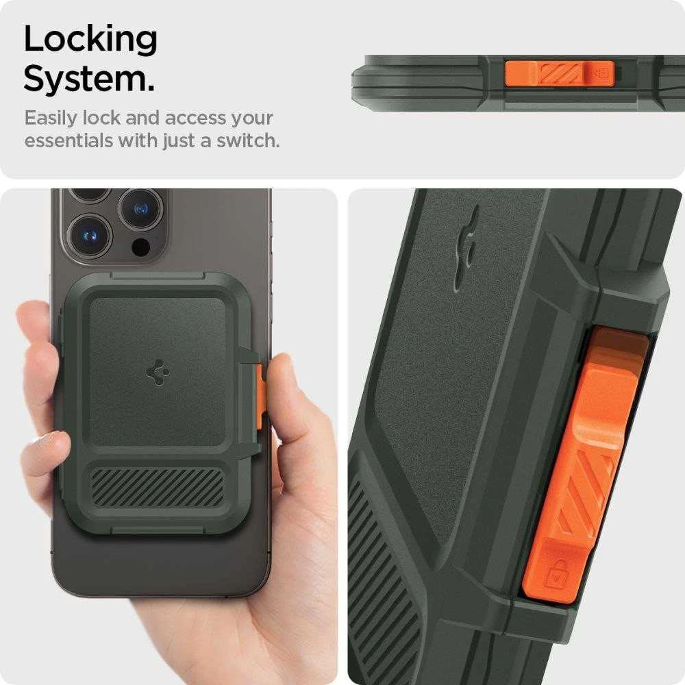 „Spigen Lock Fit MagSafe“ kortelių dėklas – „Alias“