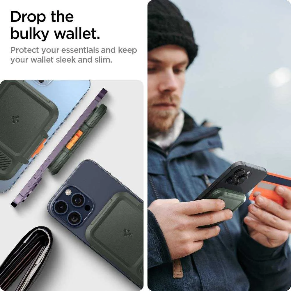 „Spigen Lock Fit MagSafe“ kortelių dėklas – „Alias“