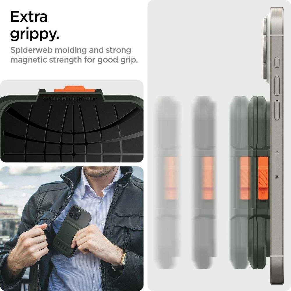 „Spigen Lock Fit MagSafe“ kortelių dėklas – „Alias“