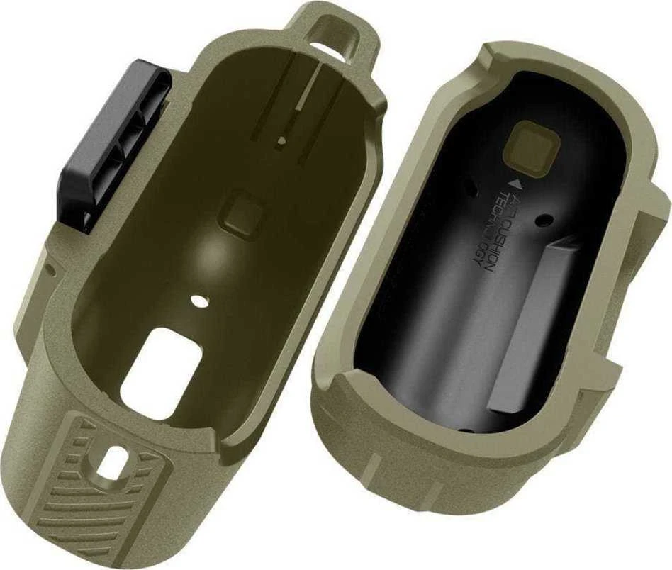 Dėklas Spigen Lock Fit, vintažinė chaki - AirPods Pro 2
