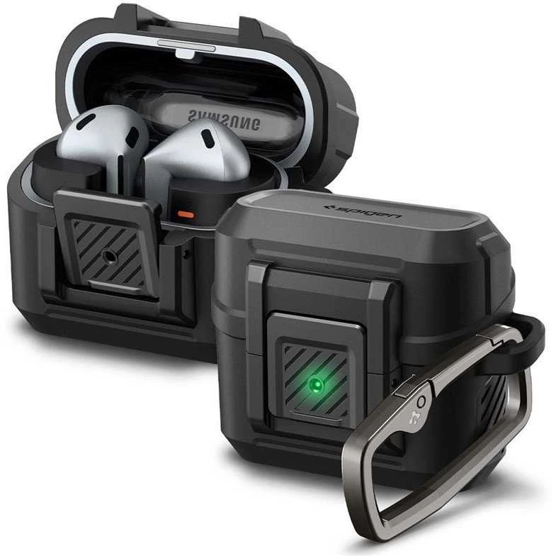 Spigen Lock Fit , matinė juoda - Samsung Galaxy Buds 3 Pro/3