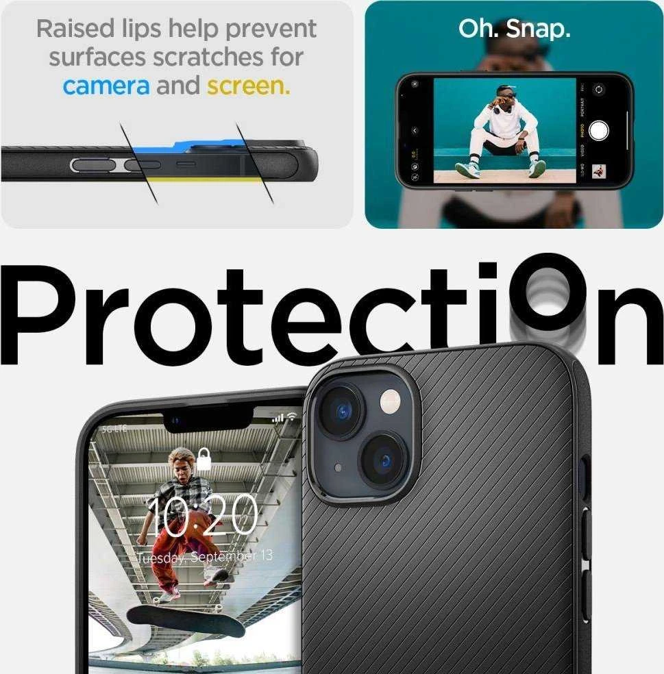 Spigen Mag Armor Apple iPhone 14 Plus dėklas telefonui juodos spalvos