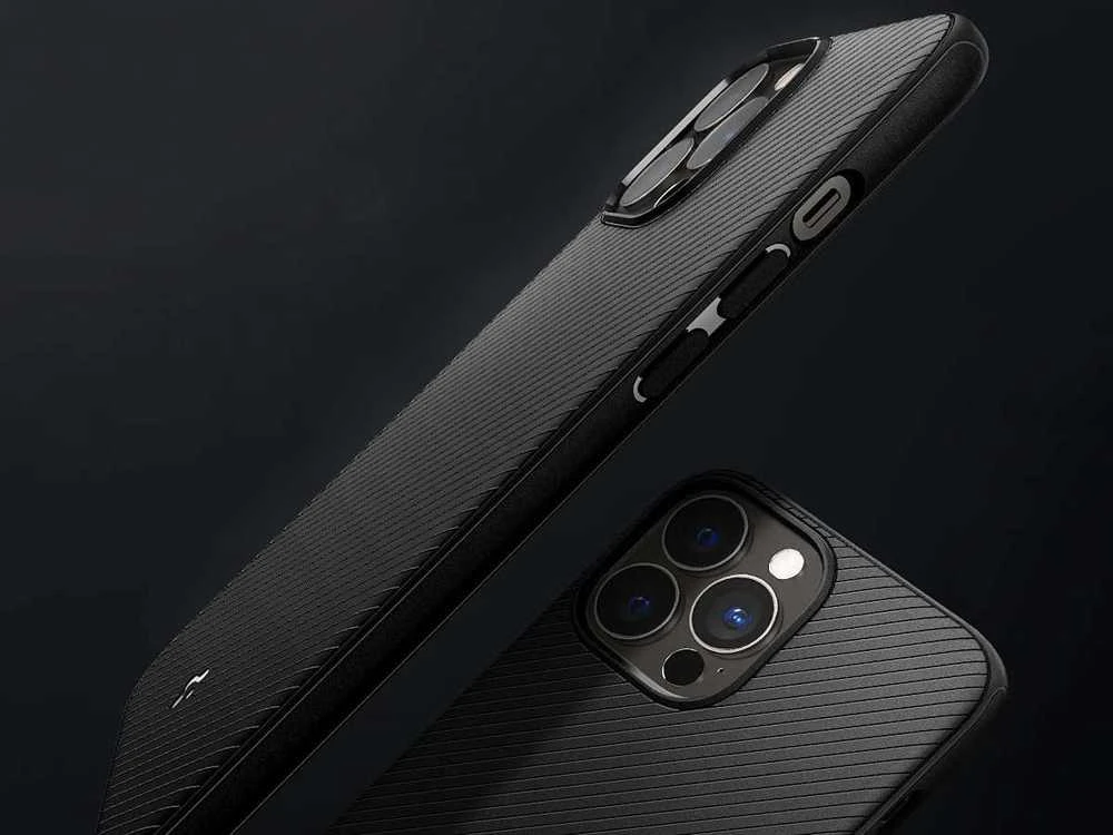 Spigen Armor Magsafe dėklas, skirtas iPhone 13 Pro matte juodos spalvos