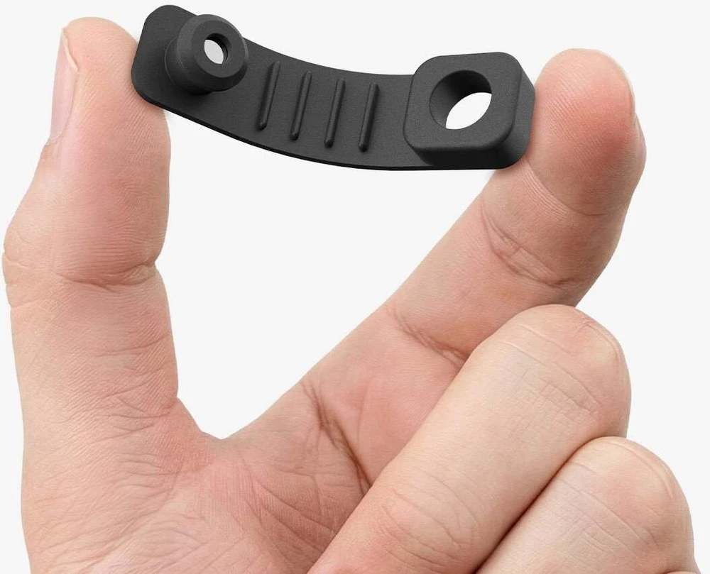 Spigen Magnetinis kabelių laikiklis, juodas