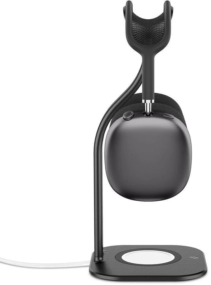 Spigen MagSafe Charger Stand laikiklis AirPods Max ausinėms (juodas)