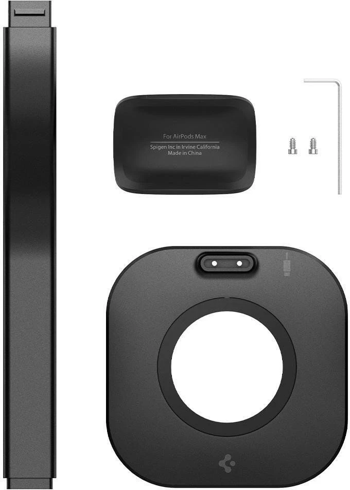 Spigen MagSafe Charger Stand laikiklis AirPods Max ausinėms (juodas)