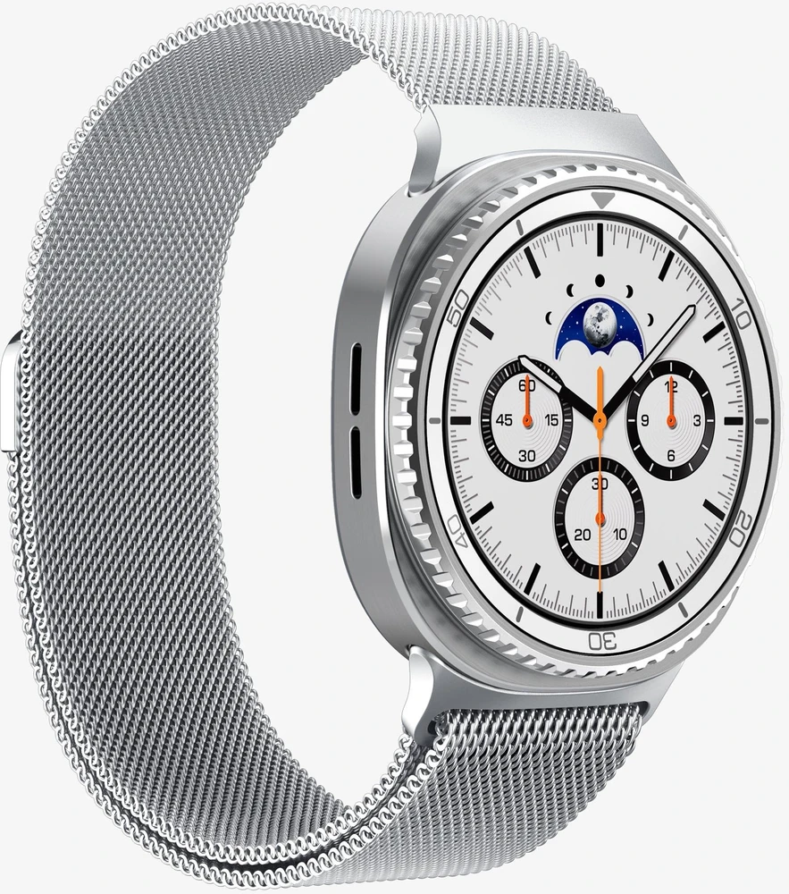 Spigen Metalinis dėklas, sidabrinis - „Samsung“ „Samsung Galaxy Watch 8“ (40/44/46 mm)
