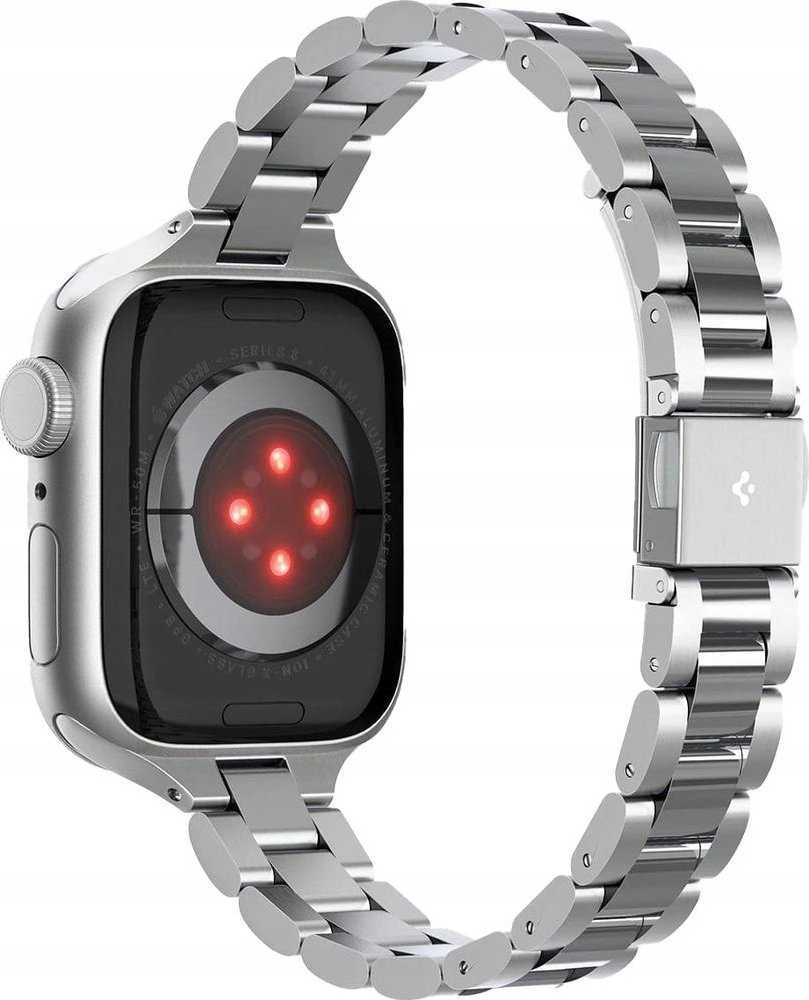 Spigen Modern Fit 316L Band, sidabrinis - Apple Watch 42mm/41mm/40mm/38mm