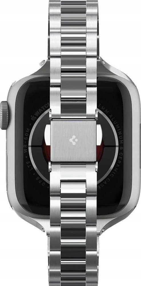 Spigen Modern Fit 316L Band, sidabrinis - Apple Watch 42mm/41mm/40mm/38mm