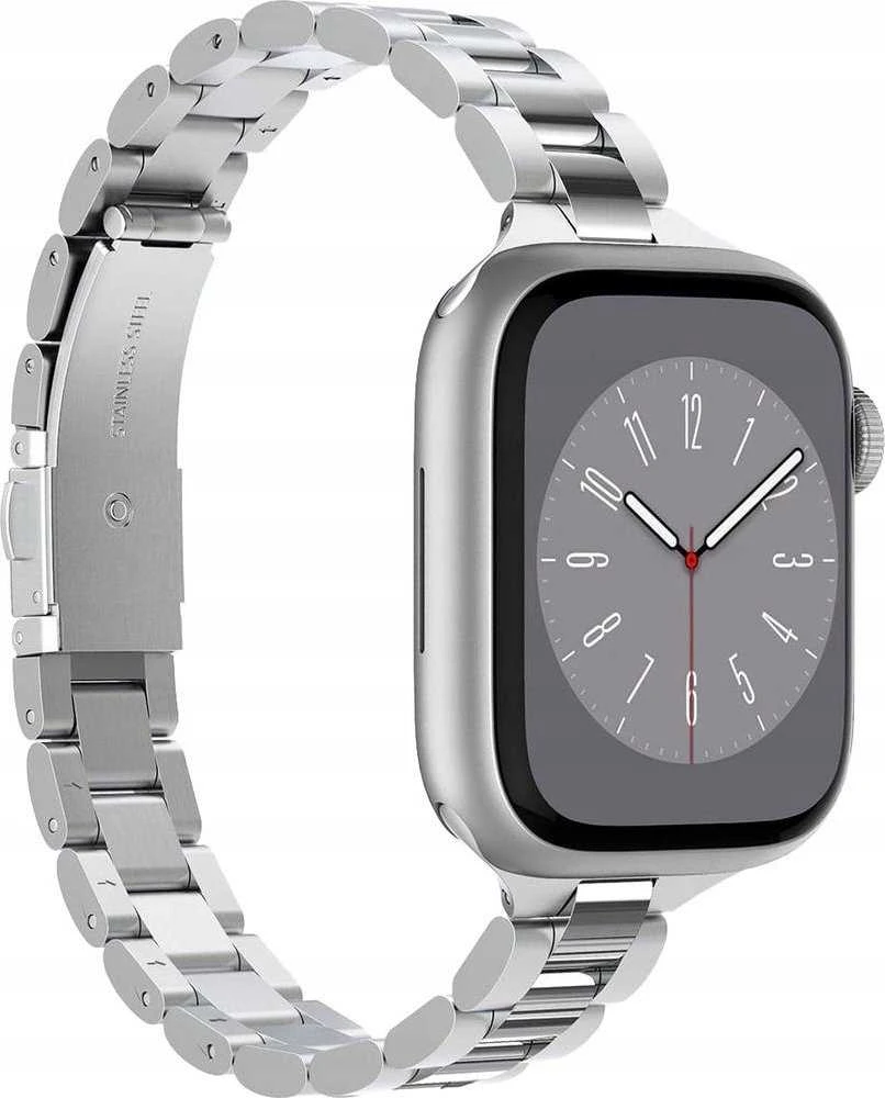 Spigen Modern Fit 316L Band, sidabrinis - Apple Watch 42mm/41mm/40mm/38mm