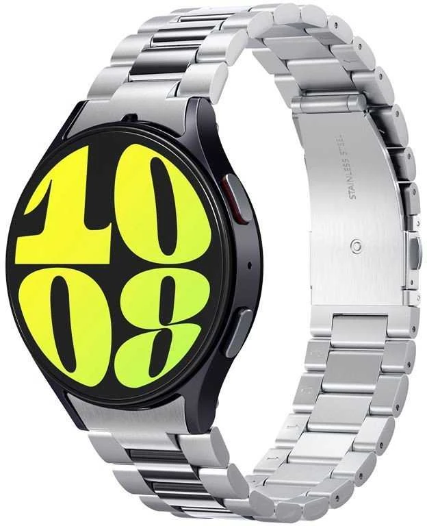 Spigen Modern Fit 316L, sidabrinis - Samsung Galaxy Watch7 44/40 mm