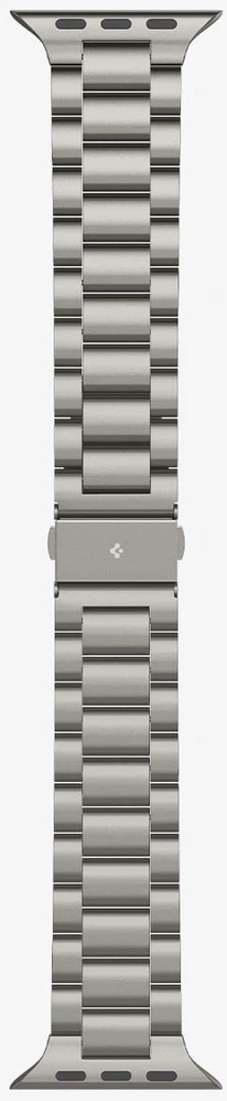 „Spigen Modern Fit“ titano dirželis, natūralus titanas - „Apple Watch 49mm/46mm/45mm/44mm“