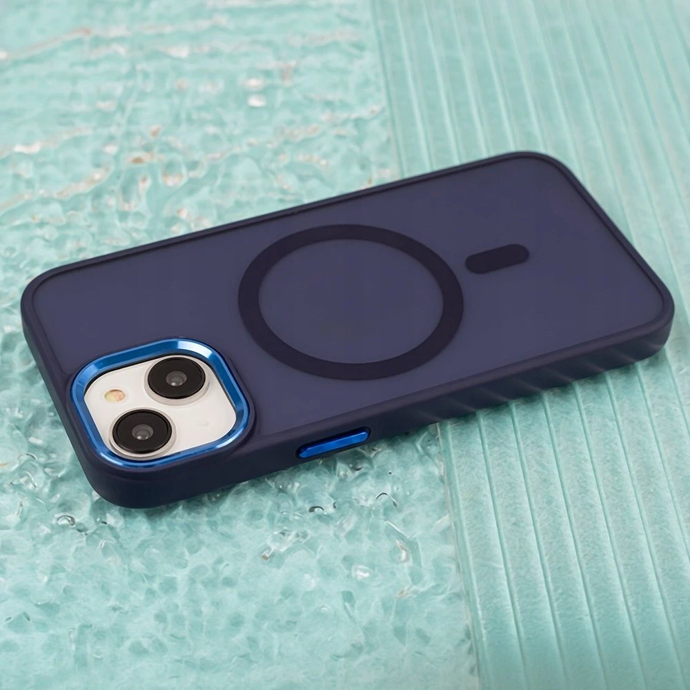Spigen Frozen Mag dėklas Samsung Galaxy S24 FE tamsiai mėlynas