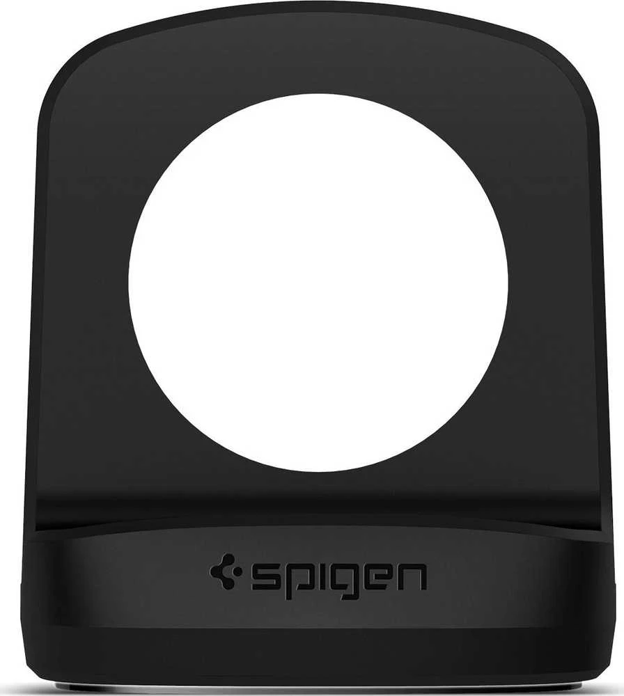 Naktinis įkrovimo stovas Spigen S353, skirtas Samsung Galaxy 5/5 Pro, Juodos spalvos