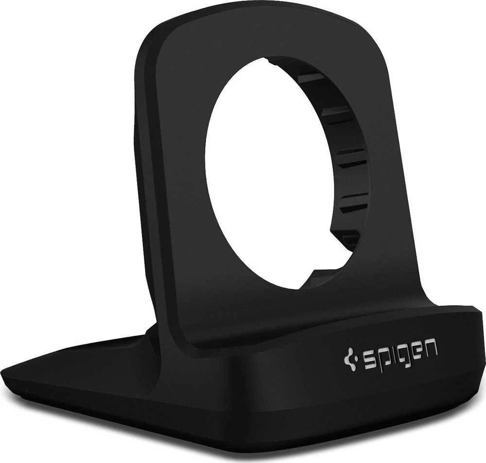 Naktinis įkrovimo stovas Spigen S353, skirtas Samsung Galaxy 5/5 Pro, Juodos spalvos