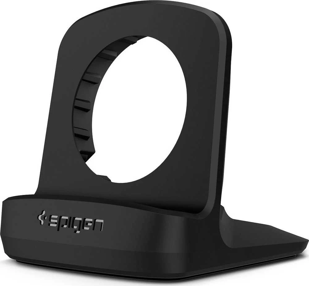 Naktinis įkrovimo stovas Spigen S353, skirtas Samsung Galaxy 5/5 Pro, Juodos spalvos