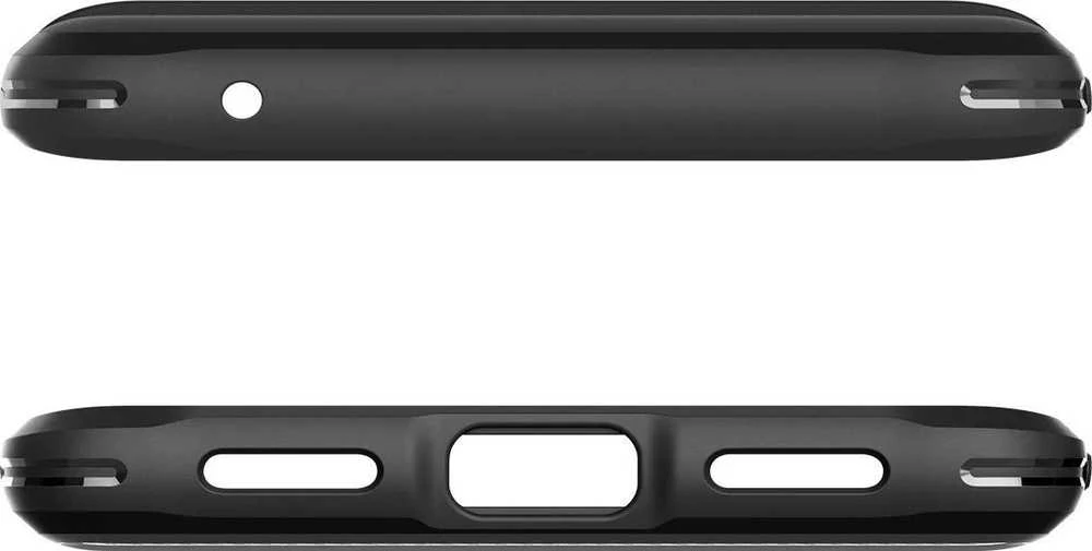 Dėklas Spigen Rugged Armor, juodas - Google Pixel 7 Pro