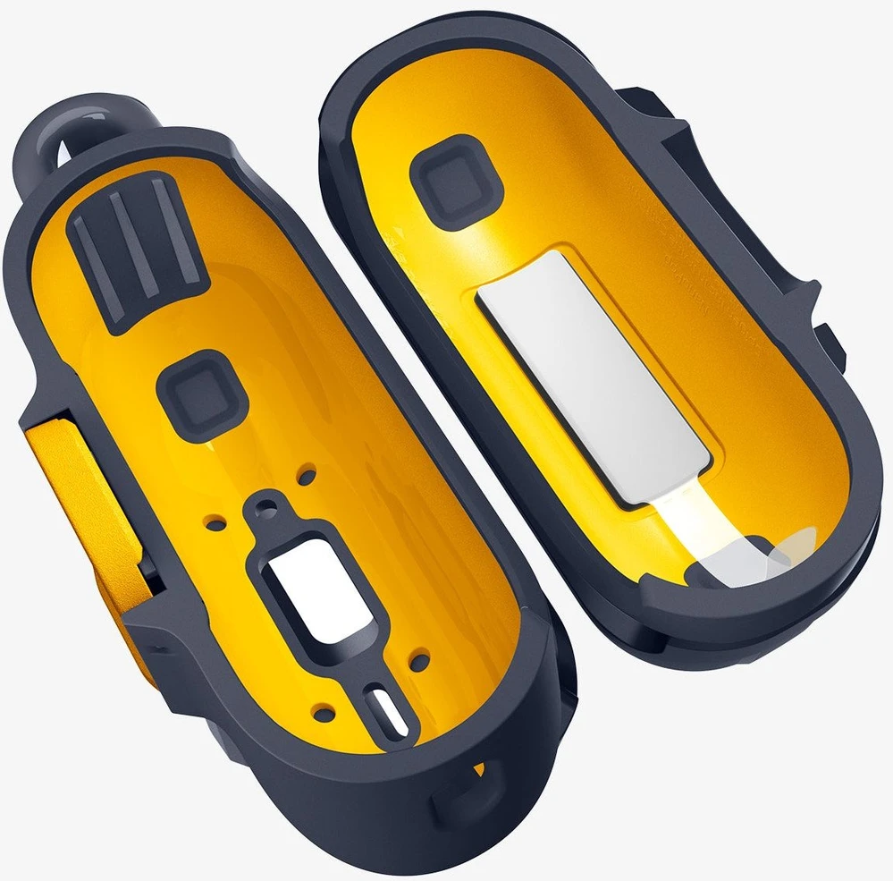 Dėklas „Spigen Nano Pop“, mėlynių ir tamsiai mėlynos spalvos – „AirPods Pro 3“