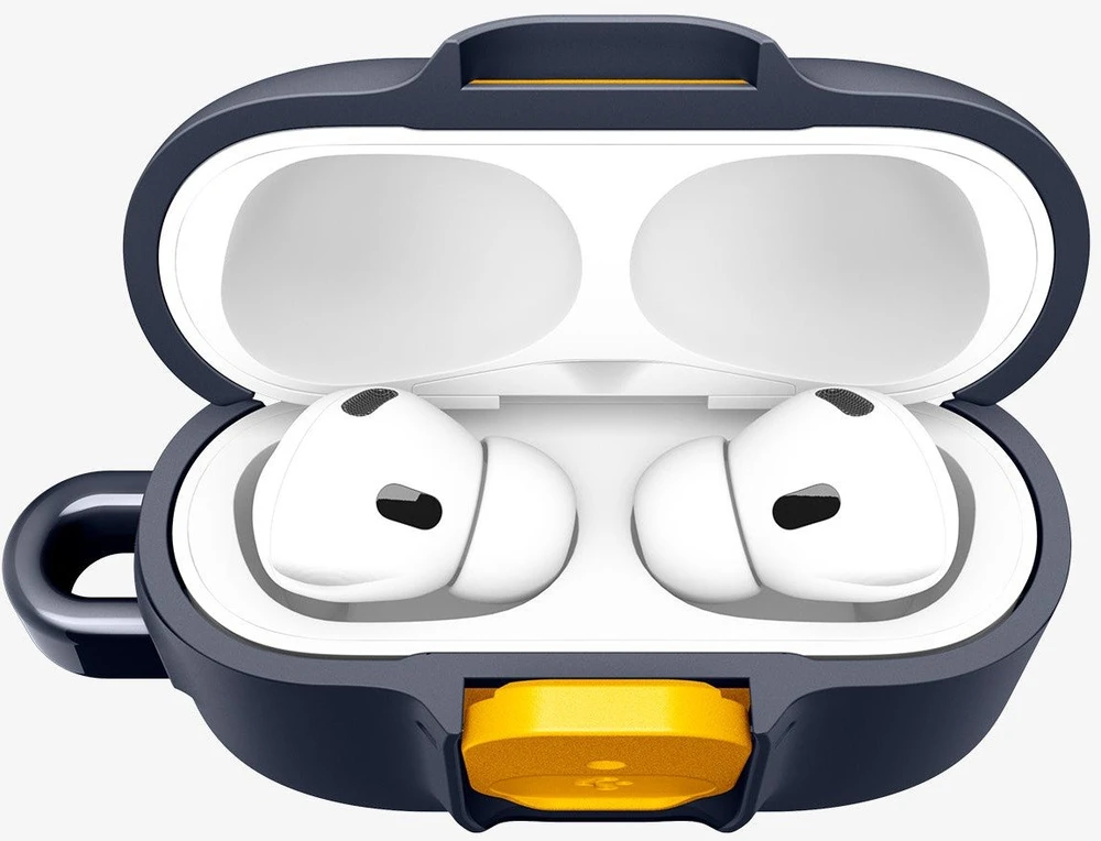 Dėklas „Spigen Nano Pop“, mėlynių ir tamsiai mėlynos spalvos – „AirPods Pro 3“