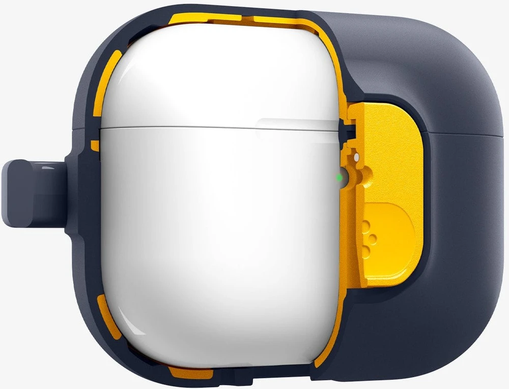 Dėklas „Spigen Nano Pop“, mėlynių ir tamsiai mėlynos spalvos – „AirPods Pro 3“