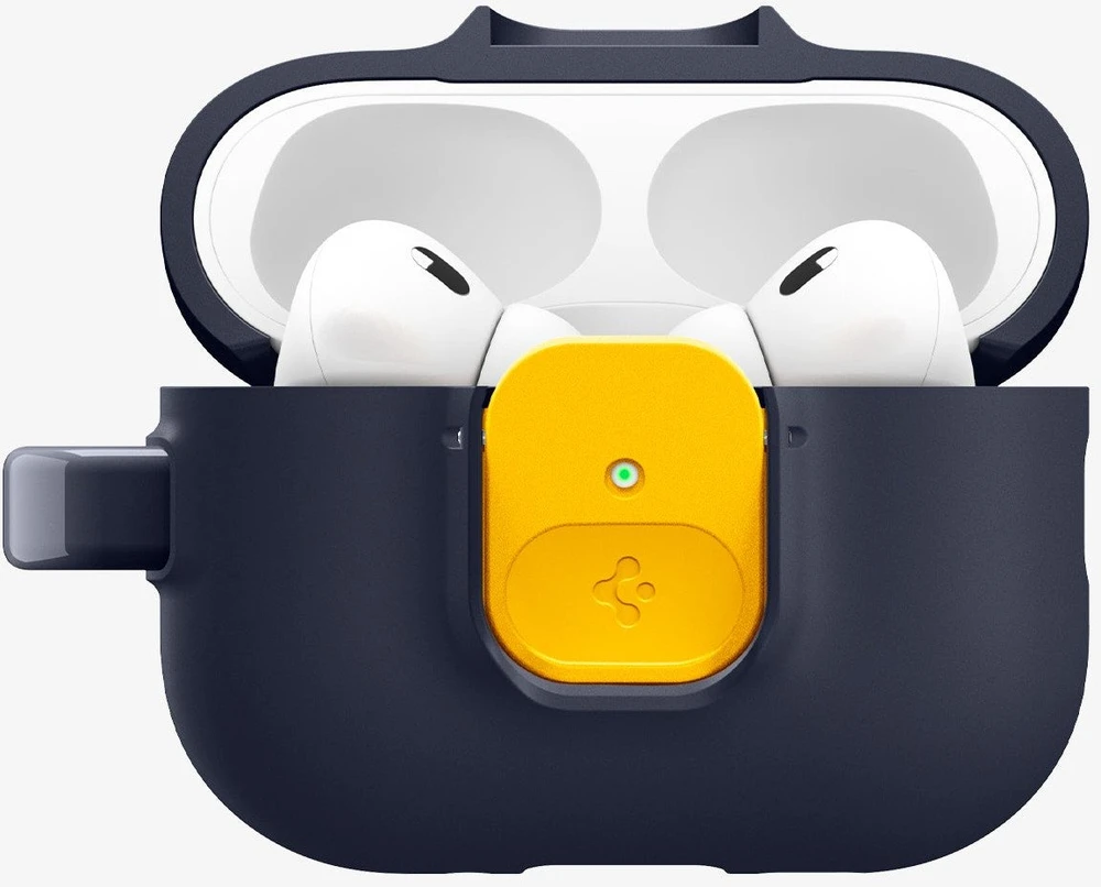 Dėklas „Spigen Nano Pop“, mėlynių ir tamsiai mėlynos spalvos – „AirPods Pro 3“