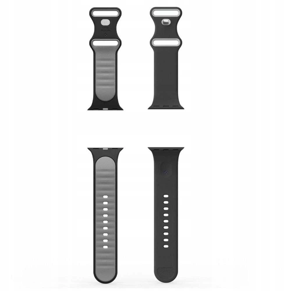 Juoda apyrankė Apple Watch 6 / 7 / 8 / 9 / 10 / SE ( 40/ 41/ 42 mm) laikrodžiui „Spigen Nano Pop”