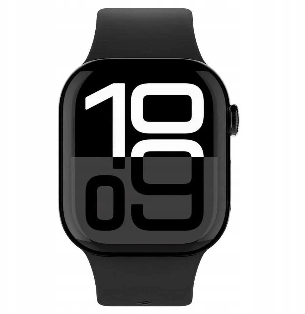 Juoda apyrankė Apple Watch 6 / 7 / 8 / 9 / 10 / SE ( 40/ 41/ 42 mm) laikrodžiui „Spigen Nano Pop”