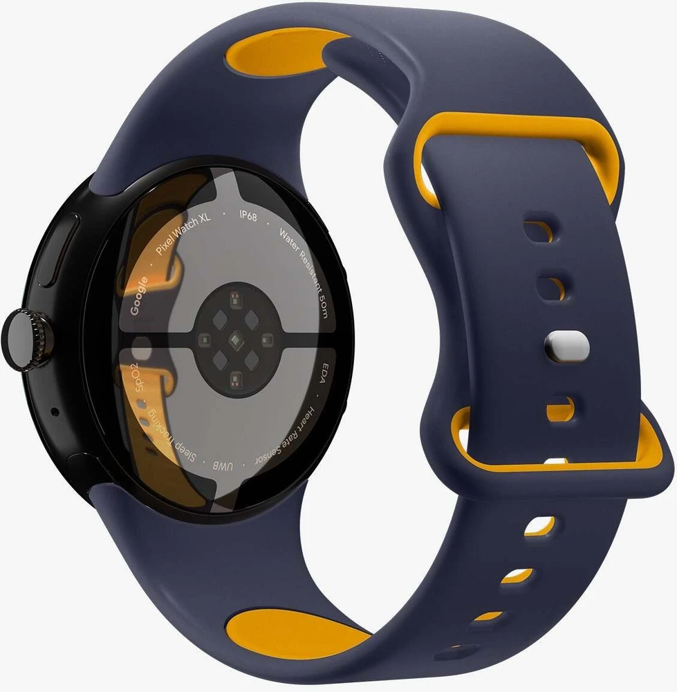 „Spigen Nano Pop Band“, mėlynių ir tamsiai mėlyna – „Google Pixel Watch 4/3“ 45 mm