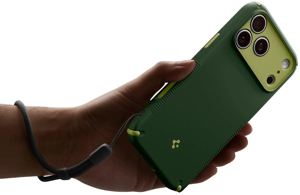 Dėklas Spigen Nano Pop MagSafe Case for iPhone 18 Pro / 17 Pro - Žalias